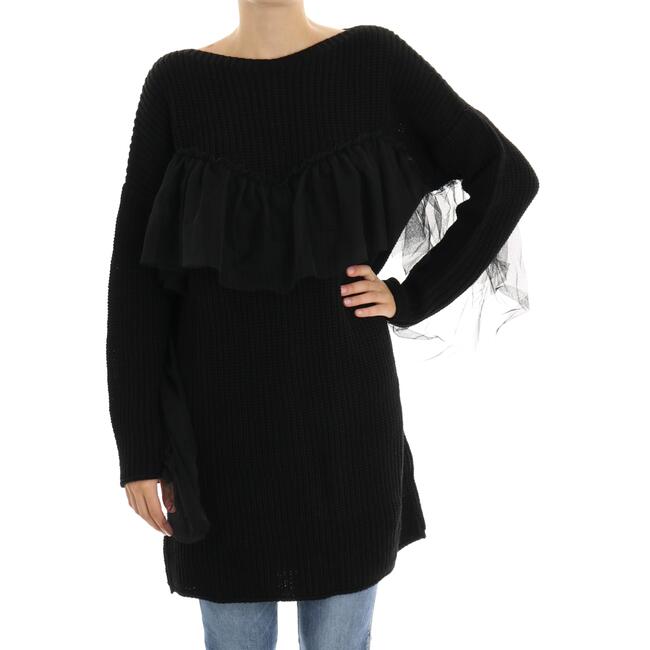 MAXI MAGLIA TULLE GAELLE - Mad Fashion | img vers.1300x/